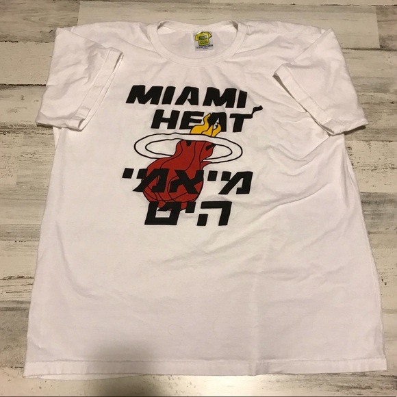 miami heat vintage t shirt